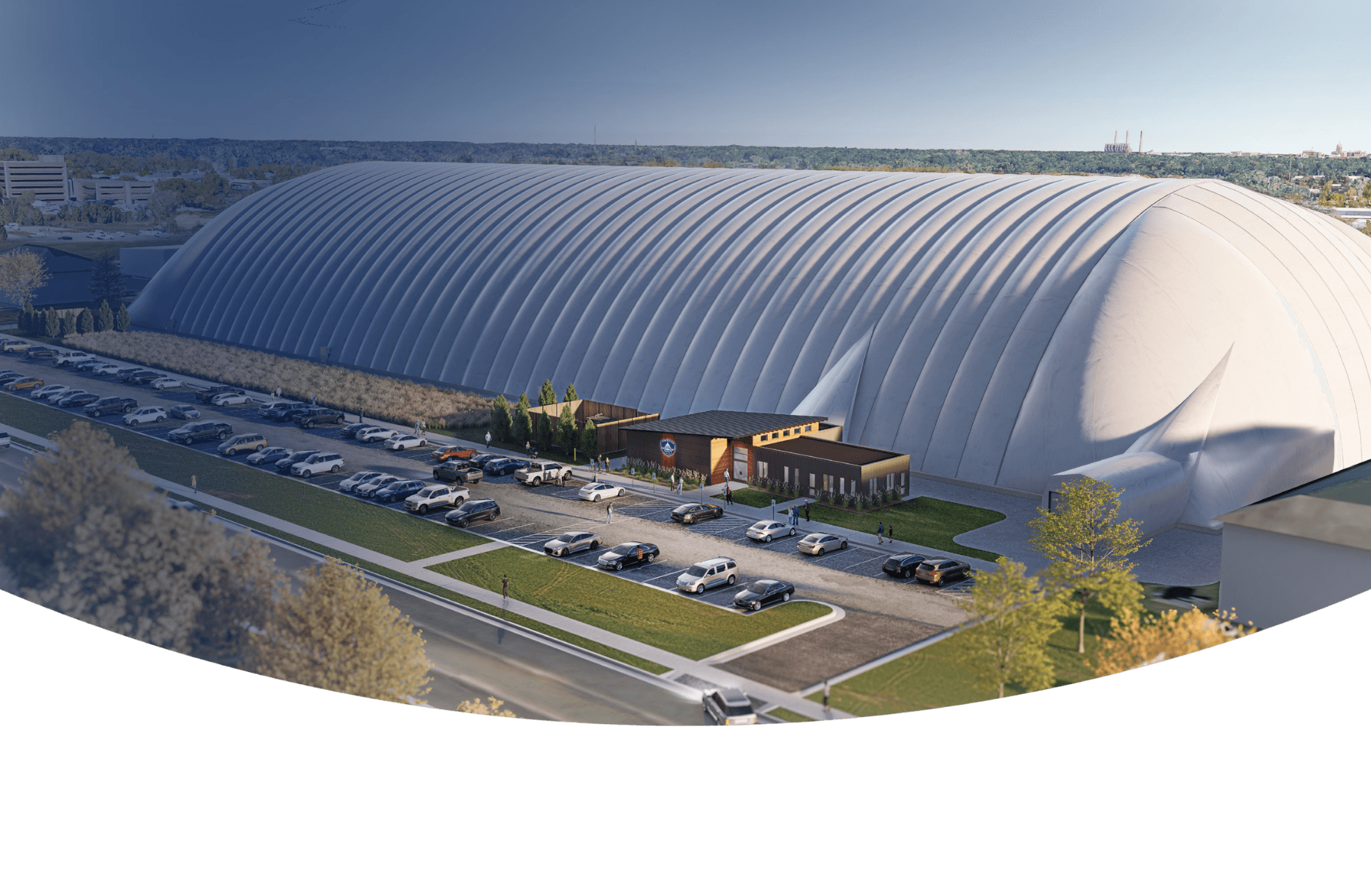 Capital Sportsplex indoor facility rendering